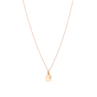 Charm Dodo Symbols in Oro rosa Diamante 0.02 Ct DMC4013-HOUSE-DB09R - DMC4013-HOUSE-DB09R